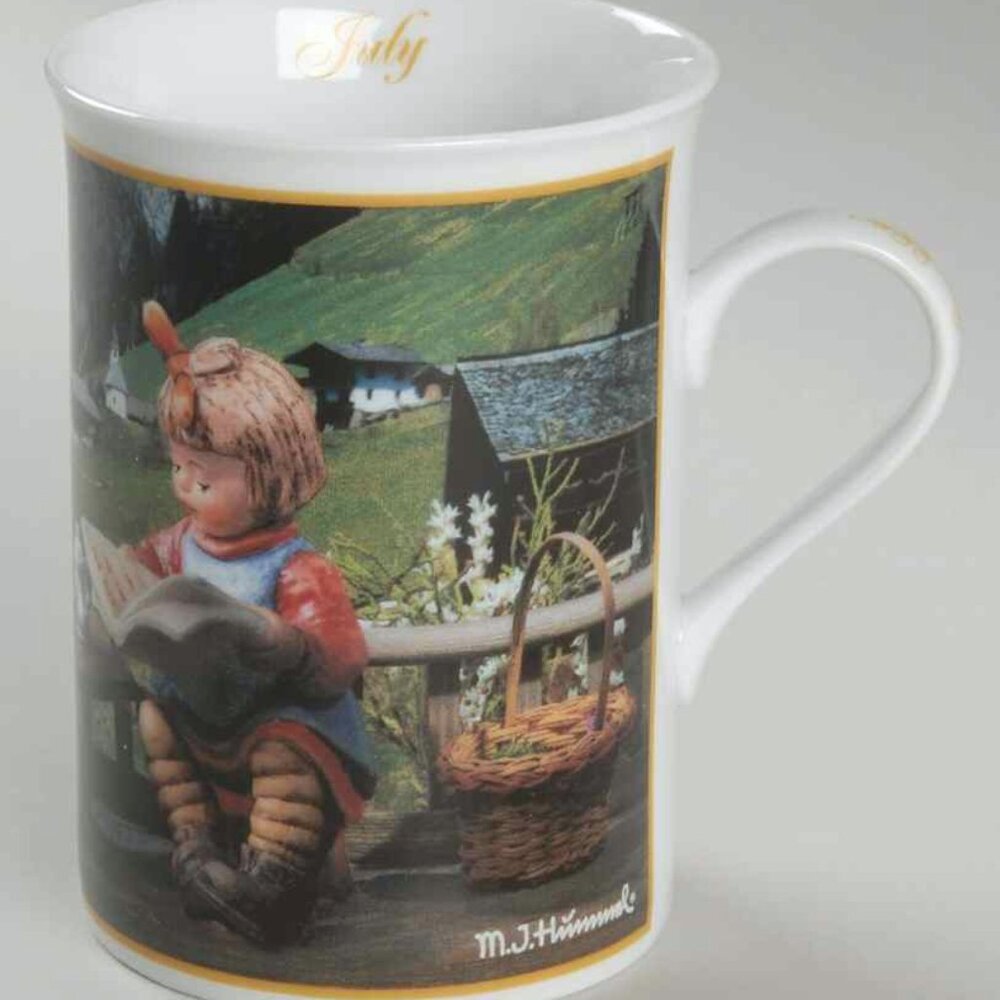 M.I. Hummel Fine Porcelain Collector Mug July
